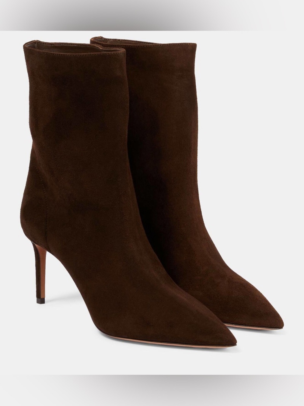 Aquazzura Matignon Suede Booties